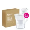 BRITA Waterfilterkan Marella Cool 2.4L Wit incl. 6 MAXTRA PRO ALL-IN-1 Waterfilterpatroon