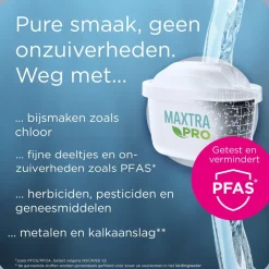 BRITA Waterfilterkan Marella Cool 2.4L Wit incl.12 MAXTRA PRO waterfilterpatroon