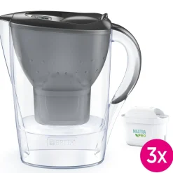 BRITA Waterfilterkan Marella Cool 2.4L Grijs incl. 3 MAXTRA PRO waterfilterpatroon