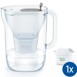 BRITA Waterfilterkan Style Cool 2.4L Grijs inclusief 1 MAXTRA PRO waterfilterpatroon
