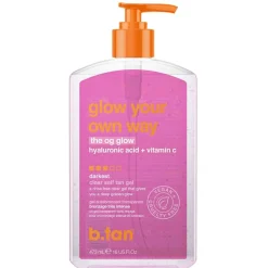 B.Tan Glow Your Own Way The OG Glow Darkest Clear Self Tan Gel