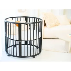Buxibo Baby Box Grondbox Speelbox Playpen Kinderbox Rond Inclusief Matras