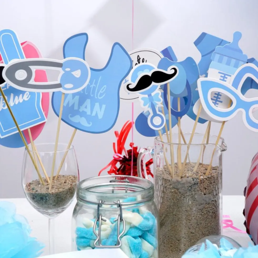 Buxibo Gender Reveal Versiering Babyshower Party Set Party Decoratie