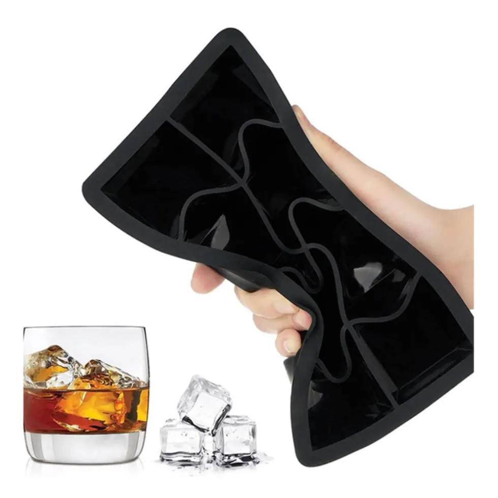 Buxibo IJsblokjes Tray Set 2 x 4 Vormen Set van 2