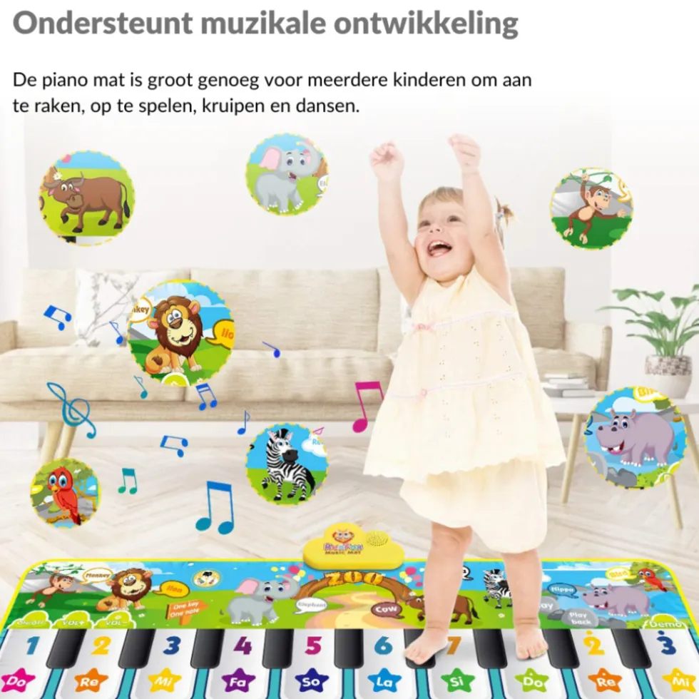 Buxibo Piano Mat Muzikale Mat Dans Springmat