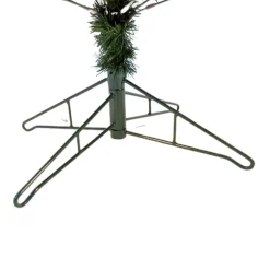 Buxibo PVC Kerstboom met 150 LED en 8 lichteffecten EU-stekker Metalen Standaard