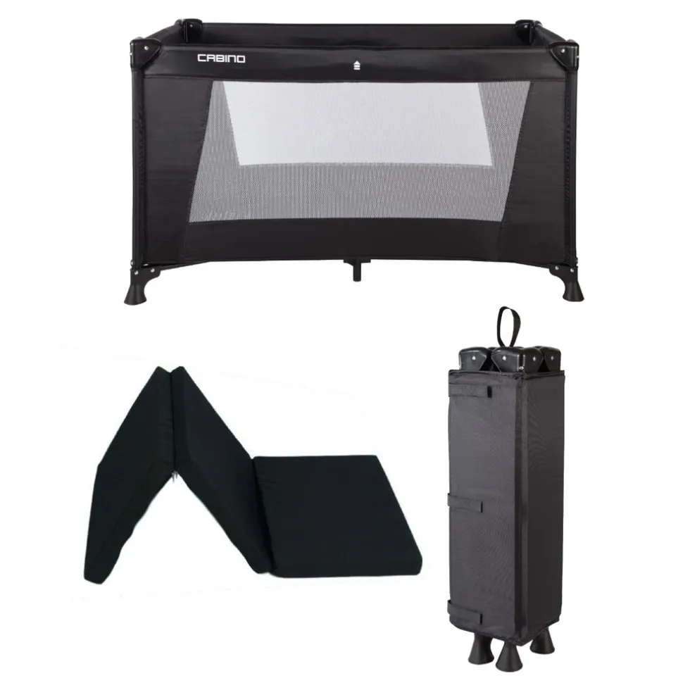 Cabino Campingbedje / Reisbed + Matras