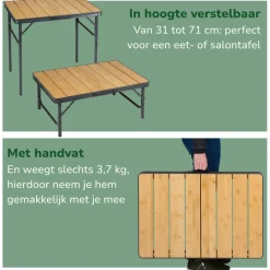 Camp Active Campingtafel MECTU5770/0013