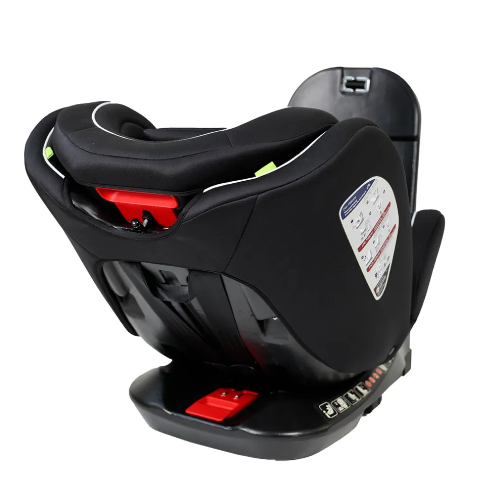 Carkids I-Size Autostoeltje Darcy 360° Draaibaar 40-150cm Isofix Zwart/Wit