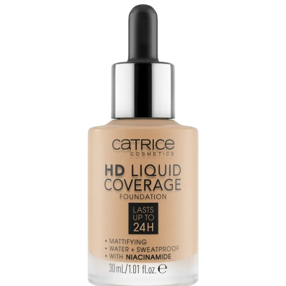 Catrice HD Liquid Coverage 032 Nude Beige Foundation