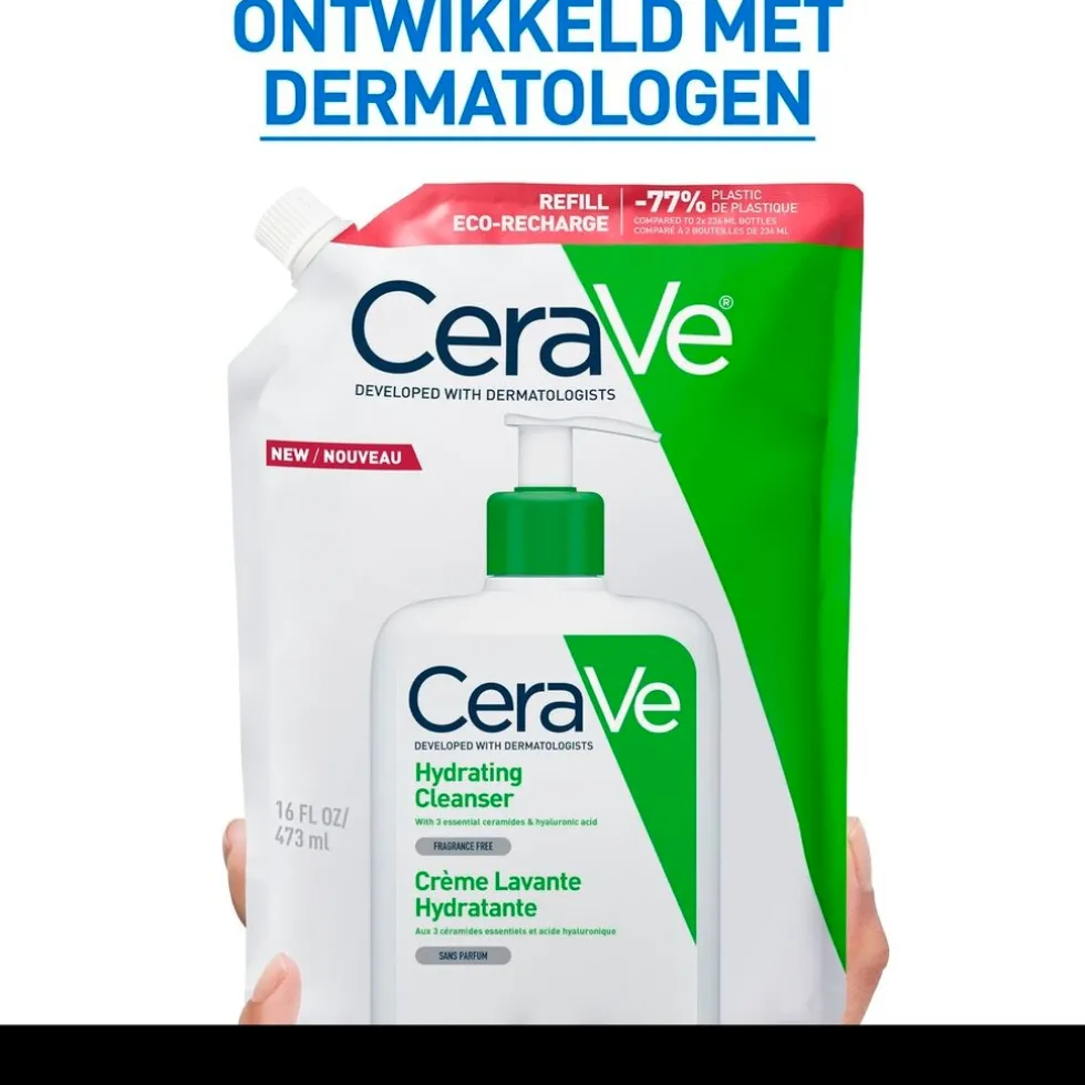 CeraVe Hydraterende Reinigingscrème Navulling