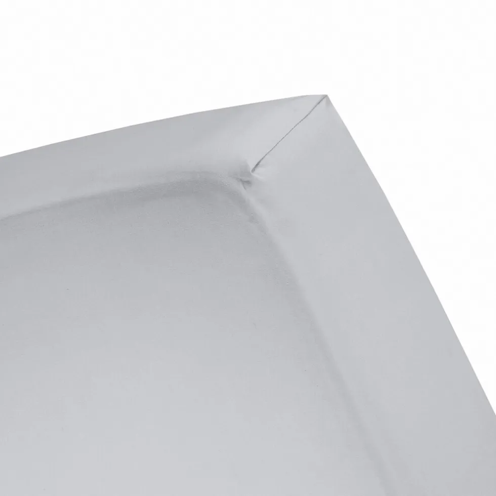 Cinderella Hoeslaken Dubbel Jersey Stretch 40cm Hoek - light grey 160x200/210cm