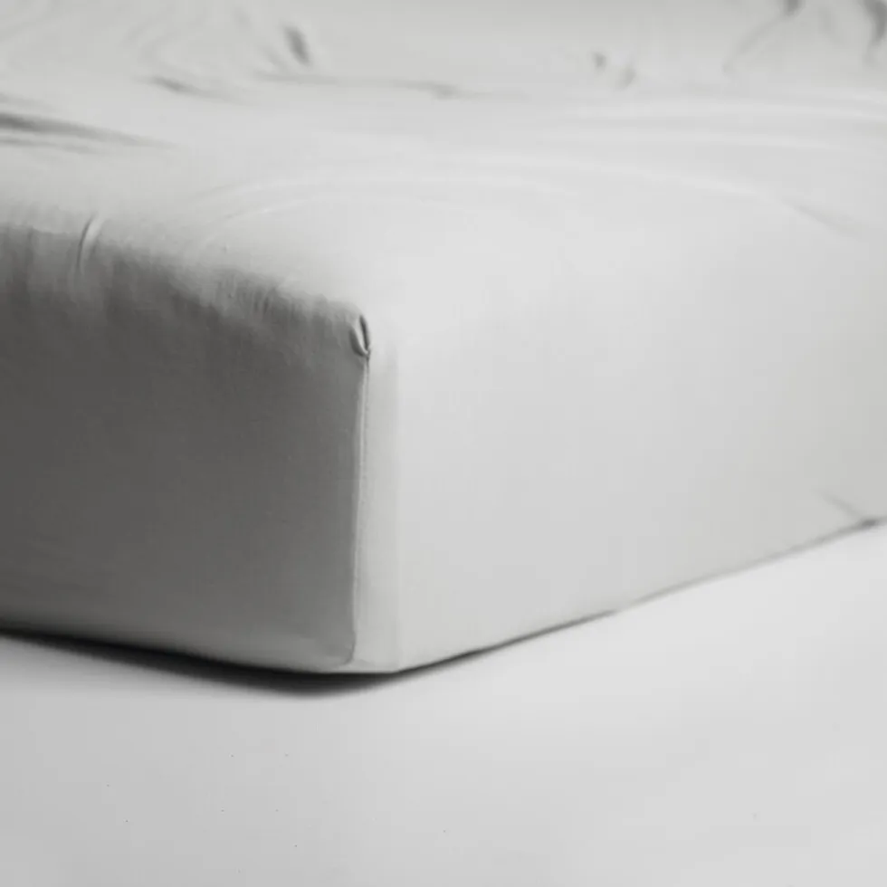 Cinderella Hoeslaken Dubbel Jersey Stretch 40cm Hoek - light grey 160x200/210cm