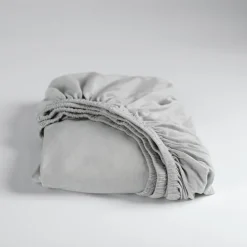 Cinderella Hoeslaken Dubbel Jersey Stretch 40cm Hoek - light grey 90x200/210cm