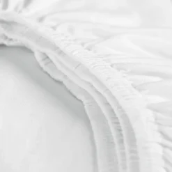 Cinderella Hoeslaken Dubbel Jersey Stretch 40cm Hoek - white 180x200/210cm
