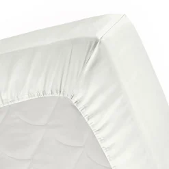 Cinderella Hoeslaken Jersey Stretch 30cm Hoge Hoek - ivoor 160x210/220cm