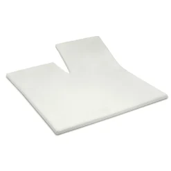 Cinderella Splittopper Single Split Hoeslaken Katoen Satijn - ivoor 160x200cm