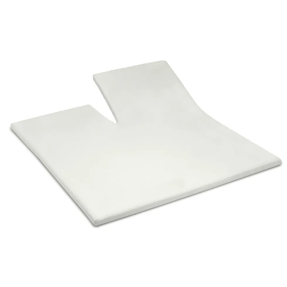 Cinderella Splittopper Single Split Hoeslaken Katoen Satijn - ivoor 160x200cm