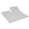 Cinderella Splittopper Single Split Hoeslaken Basic Katoen - light grey 180x200cm