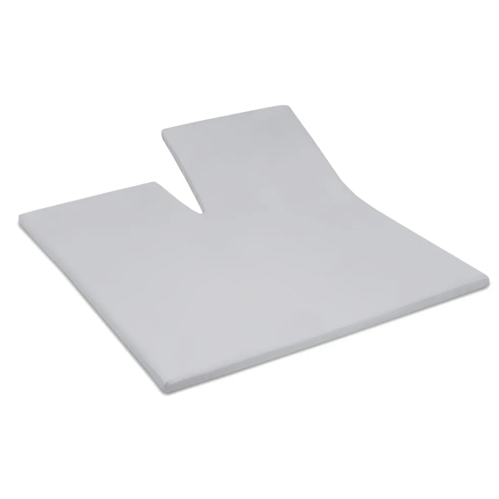 Cinderella Splittopper Single Split Hoeslaken Basic Katoen - light grey 160x200cm