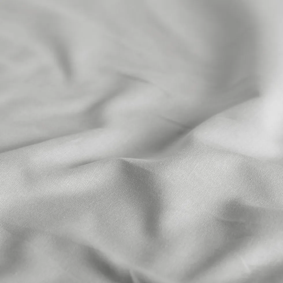 Cinderella Splittopper Single Split Hoeslaken Basic Katoen - light grey 160x200cm