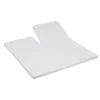Cinderella Splittopper Single Split Hoeslaken Katoen Satijn - light grey 180x200cm