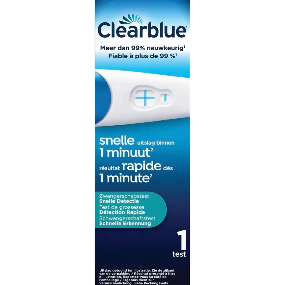 Clearblue Snelle Detectie Zwangerschapstest