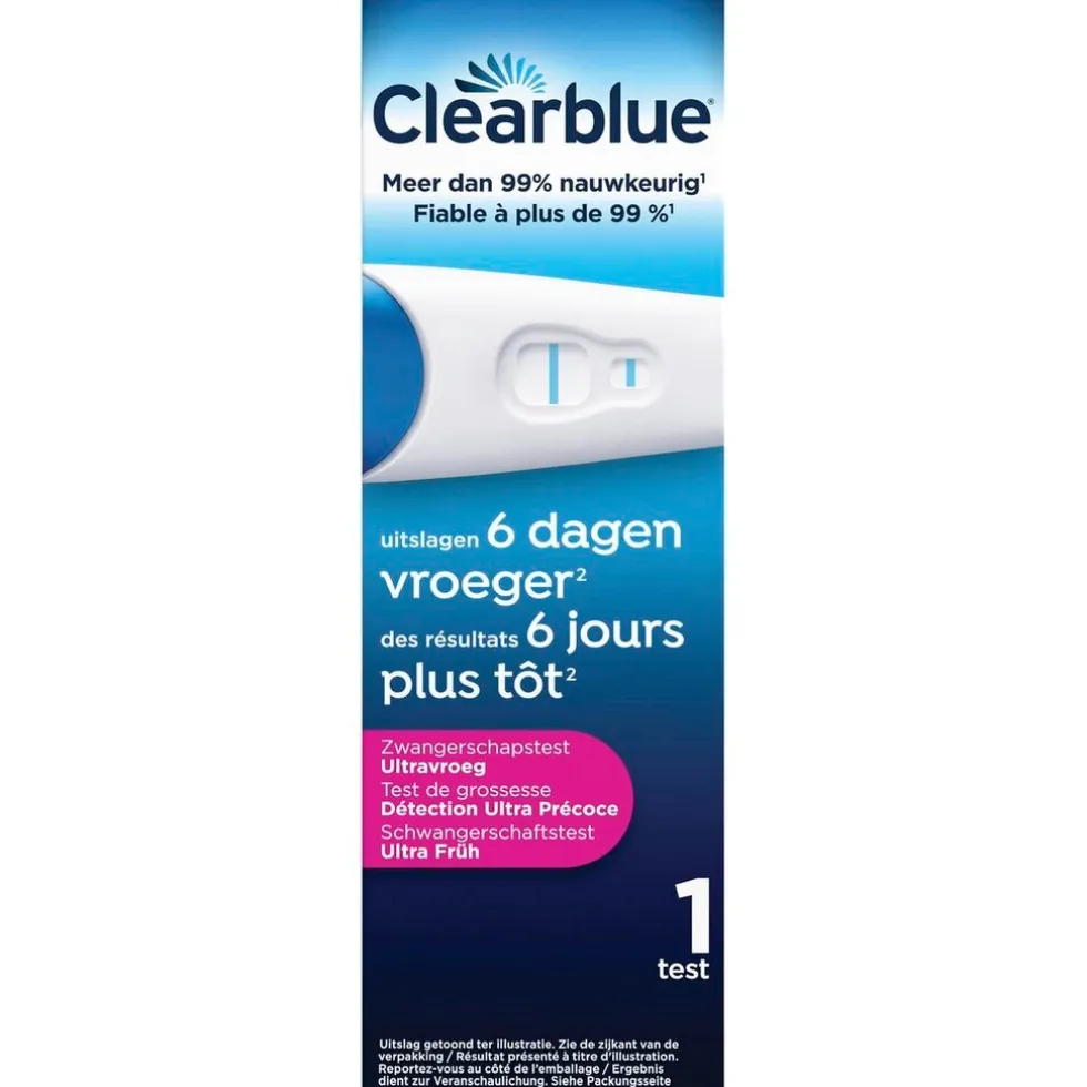 Clearblue Ultravroeg Zwangerschapstest