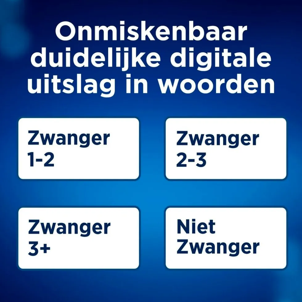 Clearblue Zwangerschapstest met Wekenindicator