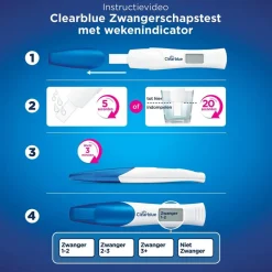Clearblue Zwangerschapstest met Wekenindicator