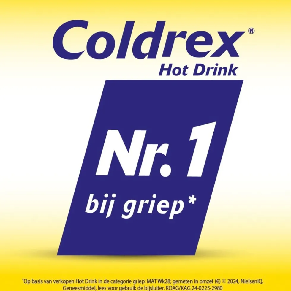 Coldrex Hot Drink 500mg Poeder voor Drank