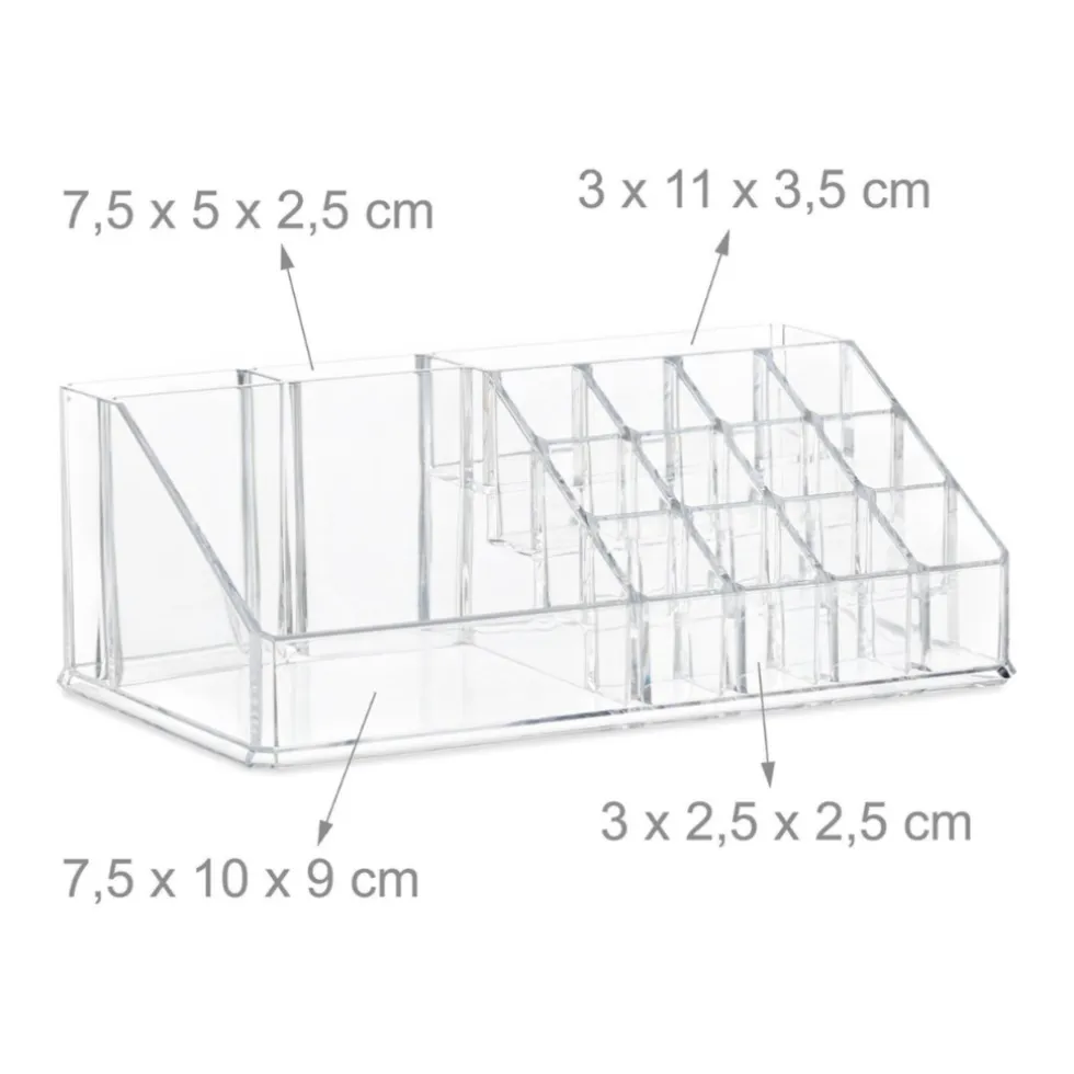 Confibel Make-up Organizer Cosmetica Organizer Verstelbare Lades