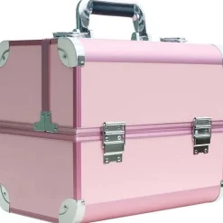 Confibel Opvouwbare Cosmetica Koffer 5 Opbergvakken Beauty Case