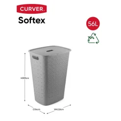 Curver Softex Wasbox met Deksel + Wasmand