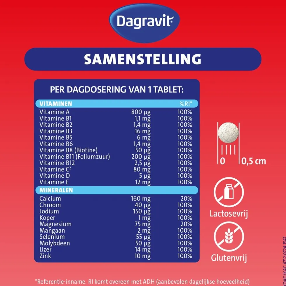 Dagravit Multi Elke Dag Tabletten