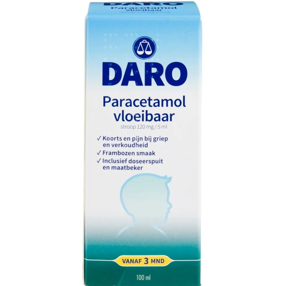 Daro Kind Vloeibaar Paracetamol
