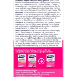 Davitamon Compleet Zwanger + Omega-3 Visolie Capsules