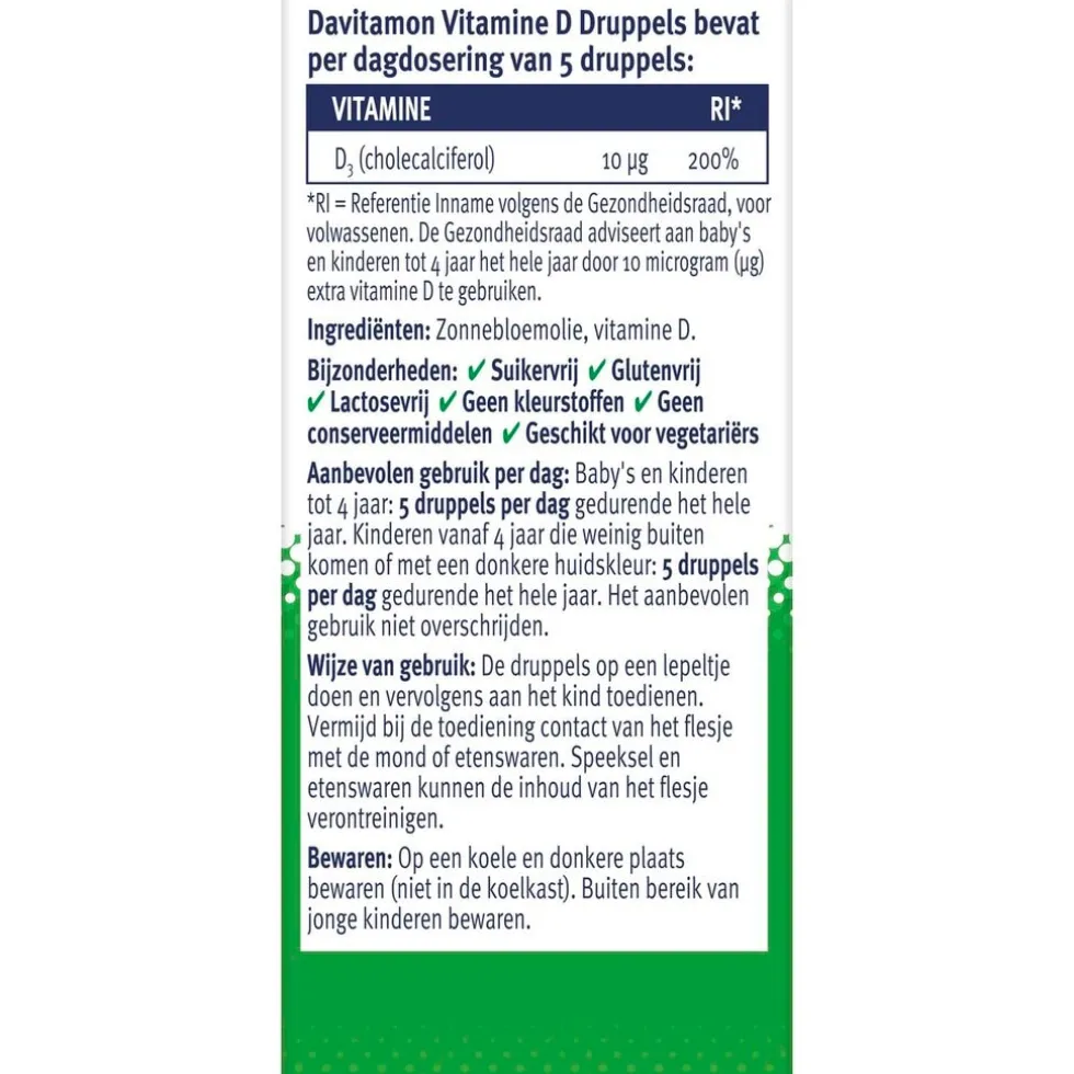 Davitamon Vitamine D Druppels