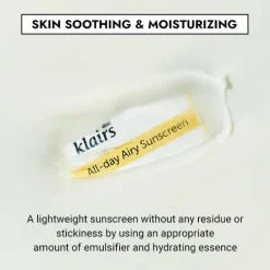 Dear, Klairs All-day Airy Sunscreen