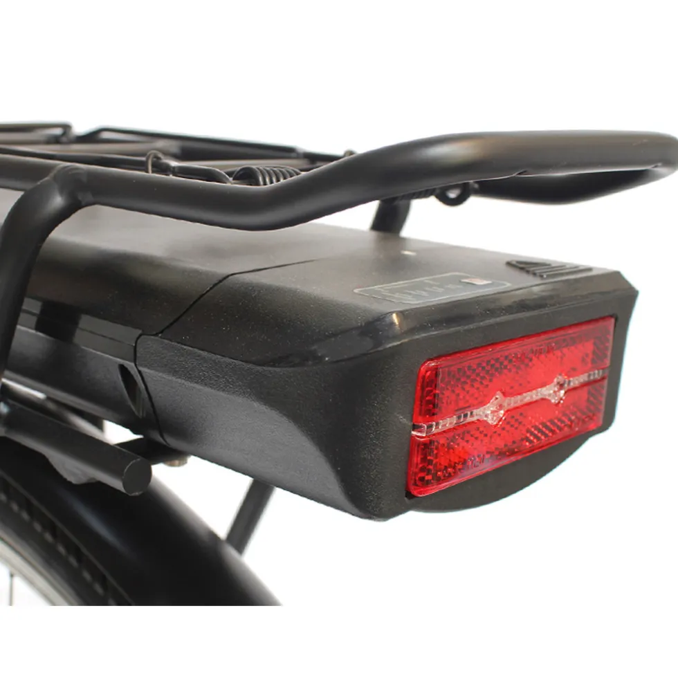 Degreaser dames ebike 50 cm 10.4 Ah 7sp zilver