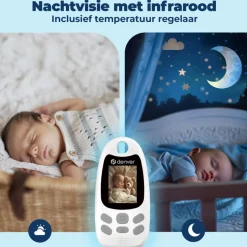 Denver BC250 Babyfoon met Camera met Nachtvisie