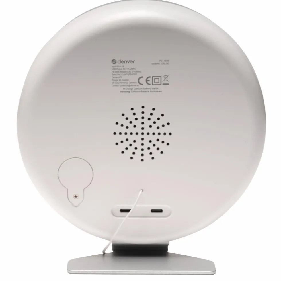 Denver CRL342 Wake Up Light met FM radio