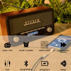 Denver DAB18 DAB+/FM Radio met Bluetooth