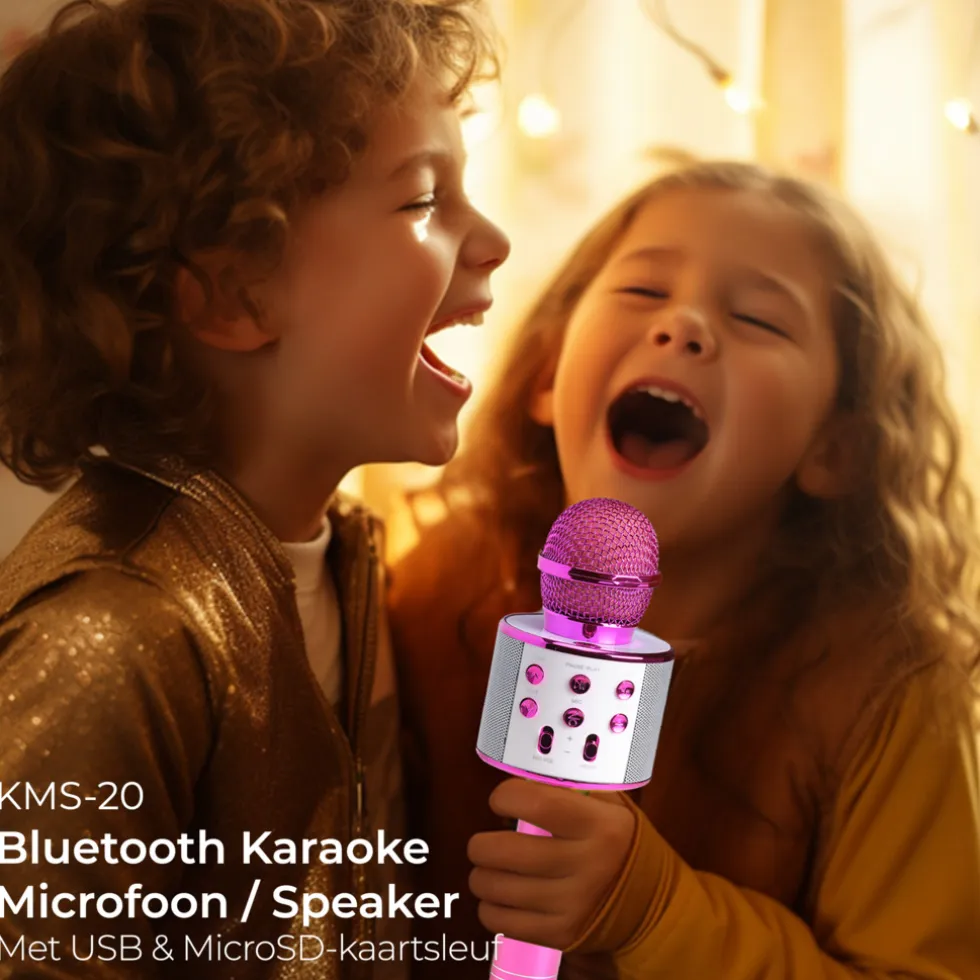 Denver KMS20P Kinder karaoke microfoon