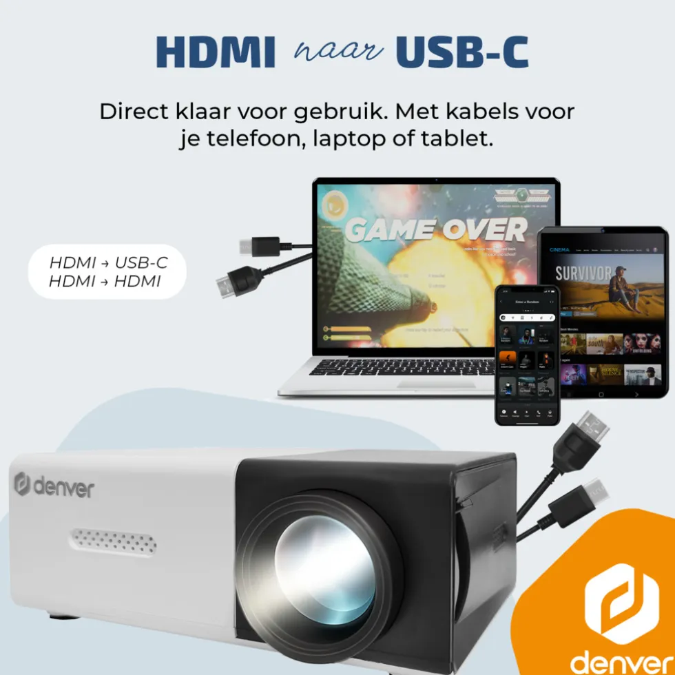Denver PR1000 FullHD mini beamer