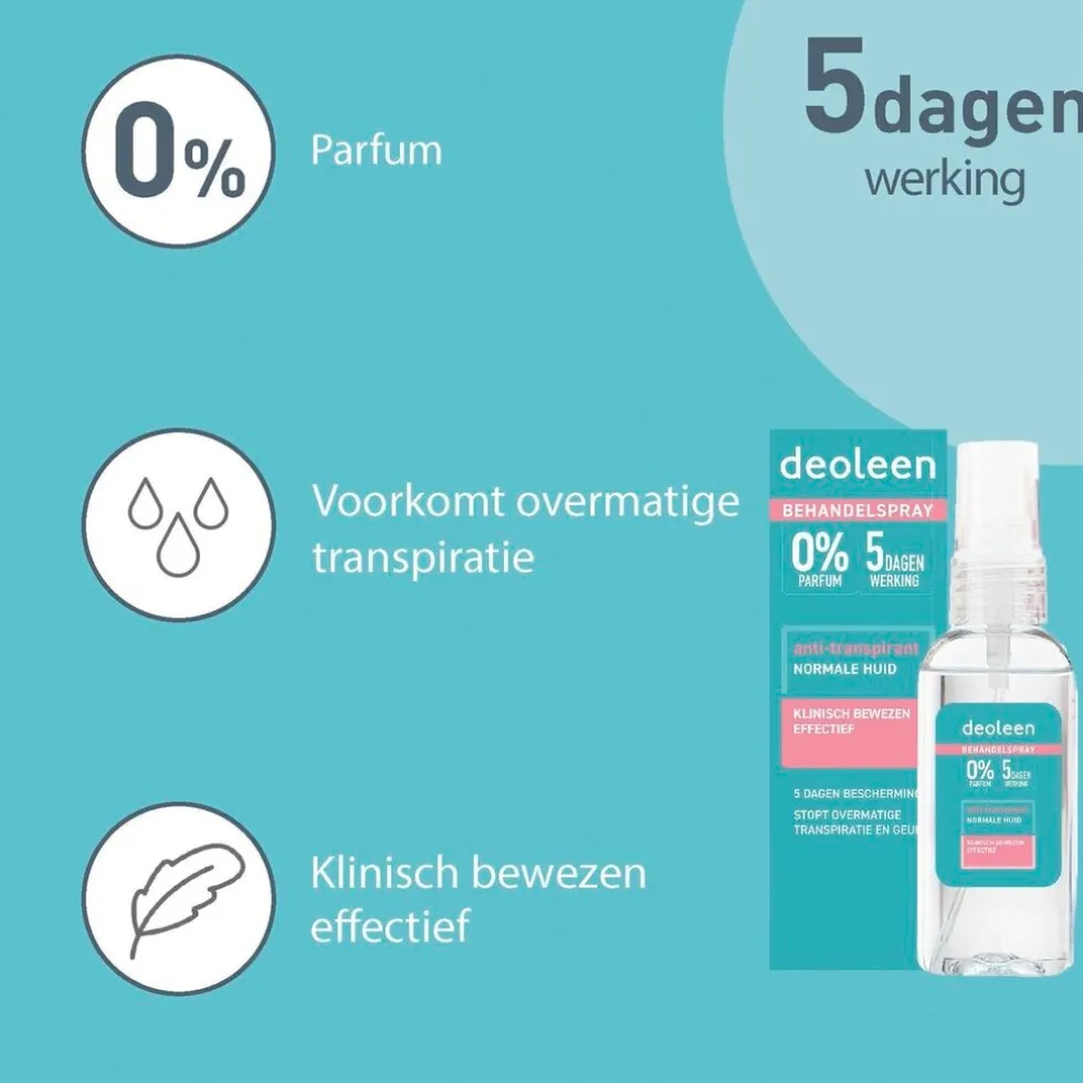 Deoleen Antitranspirant Behandelspray
