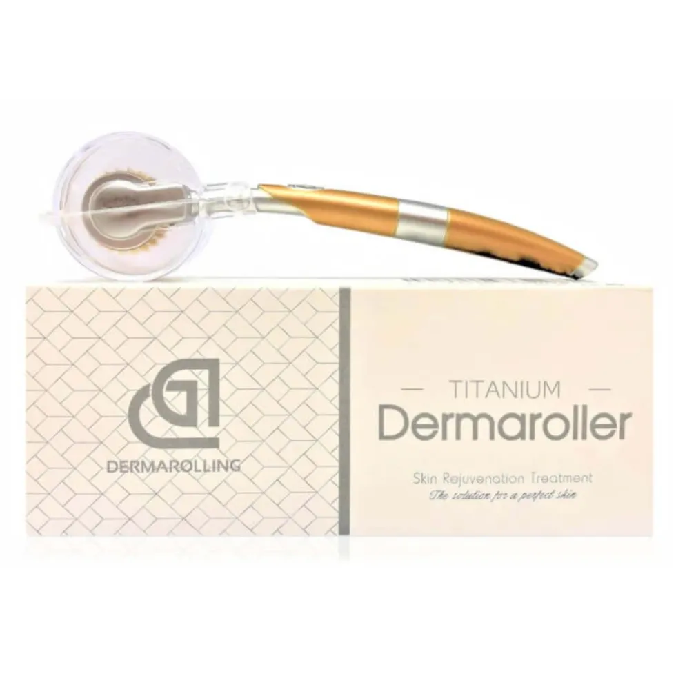 Dermarolling Titanium Dermaroller 192 naalden 1.5mm