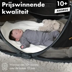Deryan Baby Luxe Campingbedje – Inclusief zelfopblaasbare matras