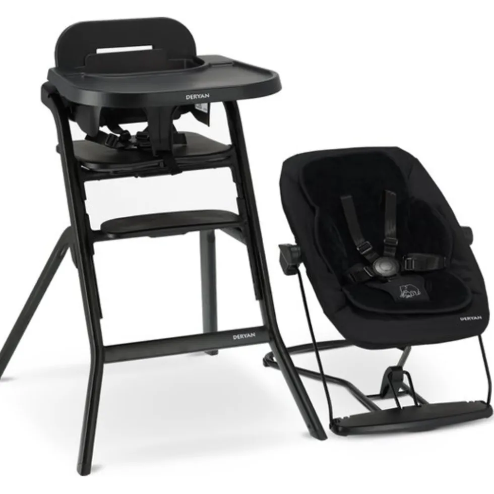 Deryan Curve Luxe Meegroei Kinderstoel Met Wipstoel & Inlegkussen