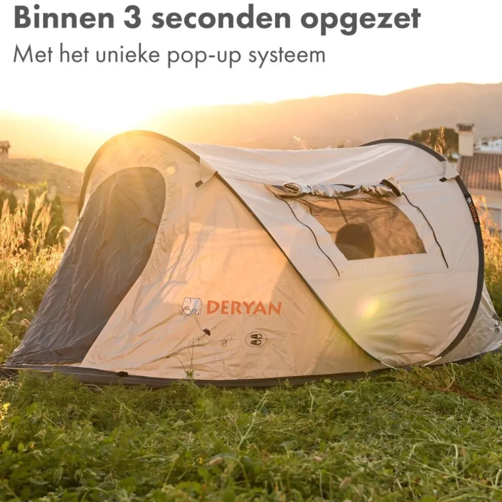 Deryan Dome Pop Up Tent Anti-UV 50+